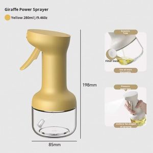 Oferta Especial: Pulverizador de Aceite Atomizado Giraffe Grip de Polipropileno y Silicona, Antiderrames y Antigoteo, para Freidora de Aire y Barbacoa - Product Image 3