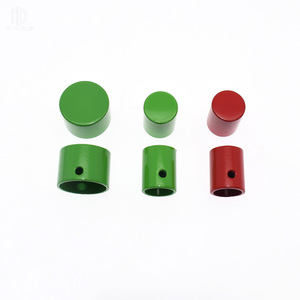 Túi xách dây đai đuôi móc nắp thùng da dây dây kết thúc dây cuối uốn Pantone màu Đỏ Táo Xanh kim loại phần cứng - Product Image 4