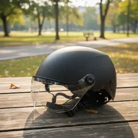 Casque de vélo électrique haute qualité à technologie semi-moulée pour vélos électriques et trottinettes à grande vitesse