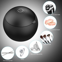 Nettoyeur à ultrasons portable OEM pour bijoux, machine à nettoyer les pièces et les lunettes par vibration haute fréquence, mini nettoyeur à ultrasons