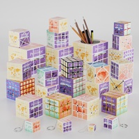 Cube de vitesse 3x3 personnalisé, cube magique magnétique Moyu, cube magico professionnel 3x3, puzzle pour les compétitions, ensemble cadeau promotionnel