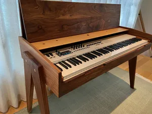 ขาตั้งเปียโนไม้เนื้อแข็งสำหรับอุตสาหกรรม ขาตั้งคีย์บอร์ดดิจิตอลขนาดใหญ่ ขาตั้งคีย์บอร์ดเปียโนสำหรับเด็ก โต๊ะวางคีย์บอร์ด - Product Image 2