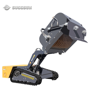 جودة عالية Succsun رافعة مجنزرة صغيرة عالية الجودة <span class=keywords><strong>Skid</strong></span> مصغرة مع جهاز التحكم عن بعد جزازة العشب مطرقة - Product Image 4