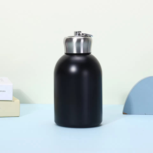 Bouteille d'eau isotherme en acier inoxydable personnalisée, mini et mignonne, cadeau personnalisé, tasses thermiques pour le bureau - Product Image 5
