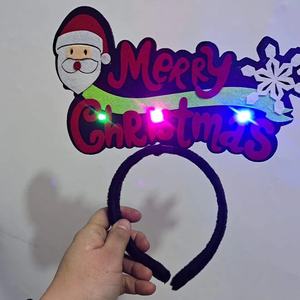 Bandeau <span class=keywords><strong>luminescent</strong></span> DIY drôle pour fête Performance événement atmosphère et danse activité acclamations fournitures de fête - Product Image 5