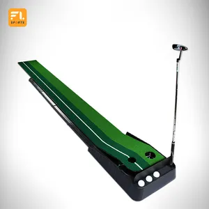 Minigolfbaan Golf Putting Trainer Automatische Bal Retour Golf Putting Mat