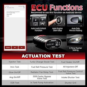THINKCAR THINKDIAG avec câble d'extension OBD2, outil de diagnostic automobile, lecteur de code noir - Product Image 3