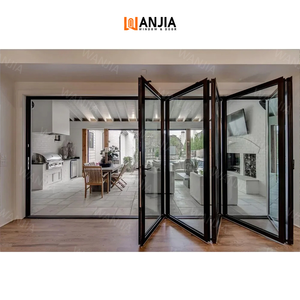 <strong>Best</strong> Seller <strong>Bifold</strong> Patio <strong>Doors</strong> Insulated Interior Folding Aluminum <strong>Doors</strong> Accordion <strong>Bifold</strong> Glass <strong>Doors</strong> - Product Image 1