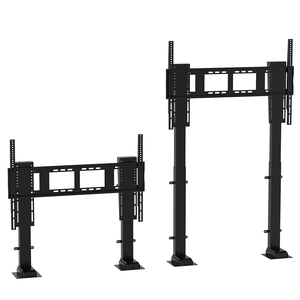 Support TV électrique motorisé à double colonne 65 "-100" Levage automatique Hauteur réglable Ascenseur TV avec télécommande - Product Image 4