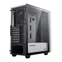 Boîtier PC Gaming en Acier Mid-Tower GameMax COC avec Support de Bande ARGB pour Cartes Vidéo RTX 3080 et Ventilateur 12cm