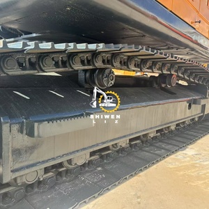 Excavatrice sur pneus Hyundai HX220HD d'occasion de qualité supérieure, d'origine coréenne, capacité de la benne de 1,34 m, forte puissance de creusement, prix bas - Product Image 3