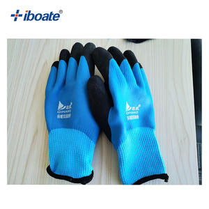 Guantes de seguridad de látex de doble capa totalmente sumergidos con aislamiento térmico de doble capa resistentes al desgaste - Product Image 2