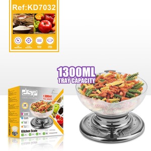Balance de cuisine DSP avec plateau de 1300 ml, balance numérique pour la cuisine et la pâtisserie - Product Image 1