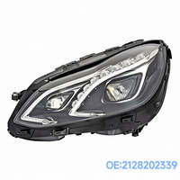 Faro Delantero LED Adaptativo para Automóvil con Volante a la Izquierda, OEM 2128202339 2128202439 para Mercedes-Benz Clase E W212 2014-2015, Conjunto de Luces Delanteras