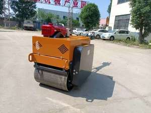 Changchai 500kgs đi bộ phía sau rung đường lăn mini đôi Trống máy Đầm để bán - Product Image 4
