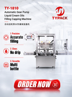 Machine de remplissage automatique TYPACK à 8 buses, 70 BPM, pour nettoyant mousseux, liquide lave-glace, liquide essuie-glace, savon liquide