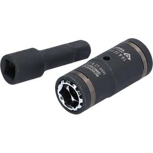 BRILLIANT TOOLS - BT691011 Jeu de douilles à chocs 4 en 1 de 1/2 ''(2 pièces) -EAN 4042146844823 FREINS ET ROUES - Product Image 3