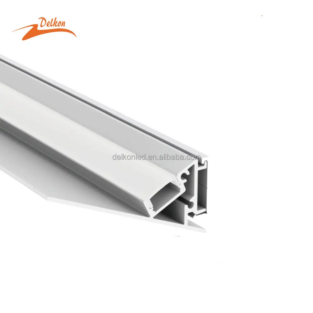 68*30 мм Delkon алюминиевая Экструзионная Светодиодная лента, корпус, алюминиевый профиль, настенный непрямой свет