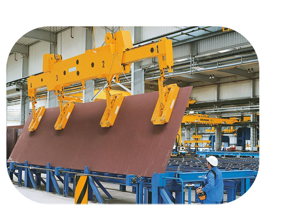 Hook Double Girder Overhead Travelling Crane 100 / 20T 22m Lifting Height