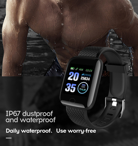116บวกสมาร์ทนาฬิกาวงกีฬาออกกำลังกายติดตาม IP67กันน้ำ116บวก <span class=keywords><strong>Smartwatch</strong></span> <span class=keywords><strong>D13</strong></span>สร้อยข้อมือสมาร์ทที่มีอัตราการเต้นหัวใจ - Product Image 4