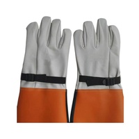 Gants de soudure en cuir de sécurité durables ANT5 PPE de 14 pouces, gants de travail pour électriciens, protection pour électriciens