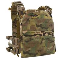 Gilet tactique de protection individuelle en nylon 1000D avec rembourrage amovible, porte-plaques, Chaleco Tactico pour système de dégagement rapide