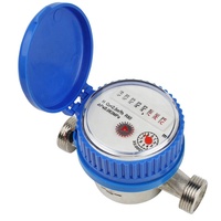Compteur d'eau monophasé à jet sec 13mm-20mm