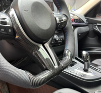 Volant en cuir style M Sport pour BMW 1M M2 M3 M4 M5 M6 X5M X6M F30 F32 F10 F20 F35 F22 F18 F07 F01 F02 E90 E92 E46