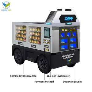 VFresh Führende Technologie Innovatives Design für Outdoor-Lieferroboter mit Verkaufsautomat - Product Image 3