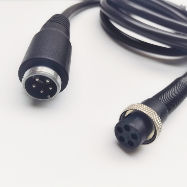 Custom M5 M8 M12 M16 M23 3 8Pin Tinned Copper IP68 Waterproof PVC Jacket Electrical Connector for Industrial Automation