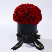 Hfloral Luxus Konservierte Rosen Ewige Rosen Geschenkbox Valentinstag Geschenk Unvergängliche Rosen CE-Zertifizierung