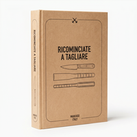 Caja de Papel Kraft Vintage para Cubiertos, Caja Rígida con Tapa para Juego de Cuchillo y Tenedor para Carne, Empaque Personalizado para Vajilla