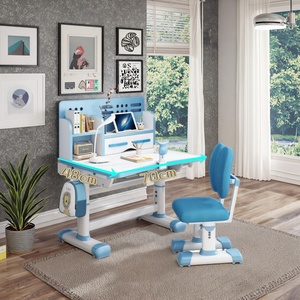Modern Style Children's <strong>Study</strong> Table Chair Set Wood <strong>Material</strong> for 3-12 Years for School Bedroom or Living Room-Factory on Sale - Product Image 2