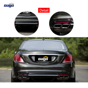 ชุดแต่ง GUGO สำหรับรถยนต์เมอร์เซเดส-เบนซ์ เอส-คลาส W222 ปี 2014-2017 สไตล์ <span class=keywords><strong>AMG</strong></span> กันชนหน้า กันชนหลัง บังโคลน อัพเกรดเป็นรุ่น S63 - Product Image 5