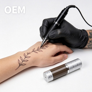 Pigment semi-permanent léger et respirant pour sourcils et lèvres, riche en extraits végétaux, transparent, à rétention stable. - Product Image 2