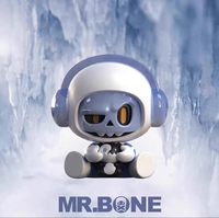 Oferta Especial Mr.Bone Babybone Figura de PVC en Posición Sentada, Caja Sorpresa, Mini Figura Decorativa de Escritorio, Juguete de Regalo Sorpresa