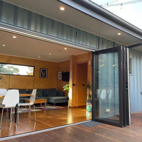 Maison conteneur d'expédition de 20 pieds 40 pieds Hôtel de 4 chambres Appartements préfabriqués Kiosque Nouveau design Maison conteneur portable pour l'extérieur
