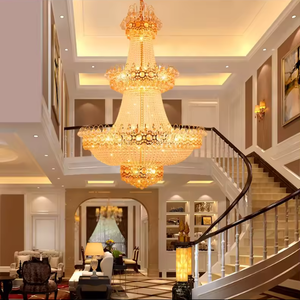 Nouveauté prix usine pendentif salon mariage décor moderne luxe K9 cristal lustres classiques - Product Image 2