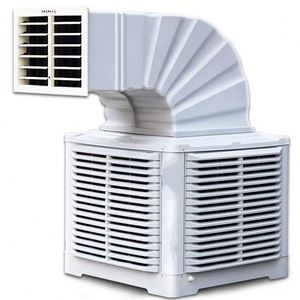 Refroidisseur d'air électrique portable avec fonction glace, contrôle mécanique à 3 vitesses, <span class=keywords><strong>1100W</strong></span>, pour la maison, l'extérieur, le garage, le camping-car et l'hôtel (États-Unis) - Product Image 2