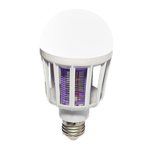<b>Led</b> Mosquito Killer Bulb E27 80x80x16mm Plastic Body Manual Switch Indoor <b>Lighting</b> With Electric Grid - Product Image 2