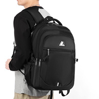 Nouveau Sac à Dos Respirant Grande Capacité Décontracté pour Collégien, Cartable Simple Couleur Unie