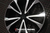 Jantes personnalisées forgées à coupe diamantée bicolores légères 5x114.3 5x120 19 20 21 pouces pour NIO ES8 BYD Seal Tesla Model Y