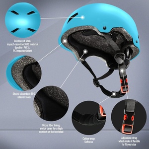 Cascos <span class=keywords><strong>de</strong></span> Protección a Prueba <span class=keywords><strong>de</strong></span> Golpes para Ciclismo, Patinaje sobre Ruedas y Bicicleta <span class=keywords><strong>de</strong></span> <span class=keywords><strong>Montaña</strong></span>, para Principiantes, Unisex, para Deportes al Aire Libre - Product Image 3