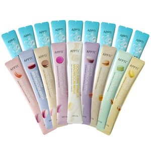 Offre Spéciale boîte <span class=keywords><strong>bio</strong></span> 10 sortes poudre gelée masque Macaron fraise gelée masque facial poudre collagène visage gelée masque - Product Image 6