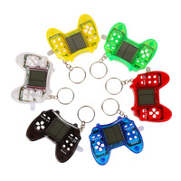 Jeu de briques classique en forme de joystick, Machine pour enfants, jouet, musique, commentaires, console de jeu portable, boîte de jeu de poche, porte-clés joyeux