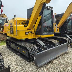 KOMATSU PC70-8 du Japon d'occasion petite mini excavatrice hydraulique sur chenilles 70-8 de 7 tonnes pelleteuse d'occasion - Product Image 4