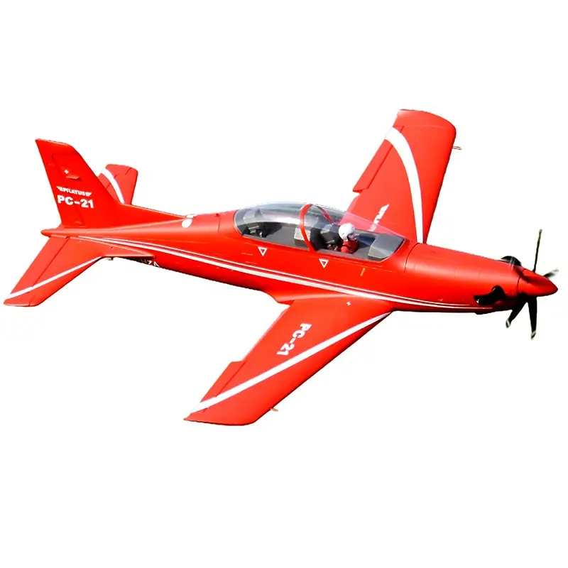 FMS Pilatus PC-21 1100mm RC Jet con Prop 5-Blade Reflex V2 PNP modello dettagliato eco-friendly