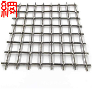 Lỗ vuông màn hình lưới thép uốn cho các hạt kéo dài sàng - Product Image 1