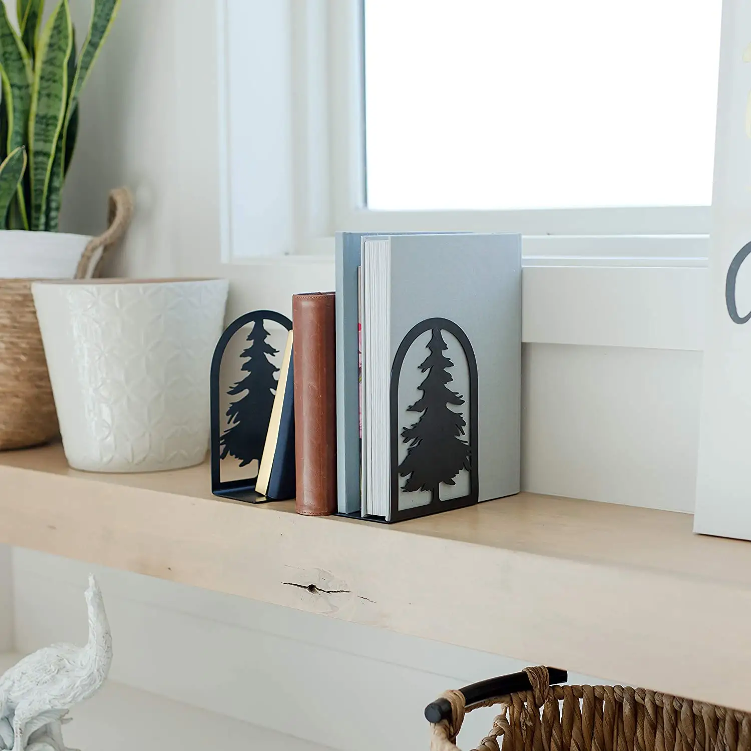 Tree Of Life Book Ends Metal Bookends Black Book Ends Bookends