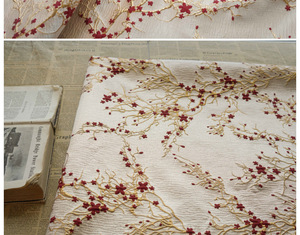 Vải may mặc dập nổi thời trang mới, vải gấm jacquard nhuộm sang trọng dành cho quần áo nữ - Product Image 6